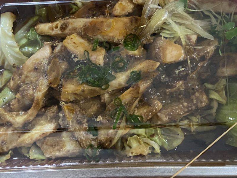 田中トリオ イカと春キャベツのゴロ焼き